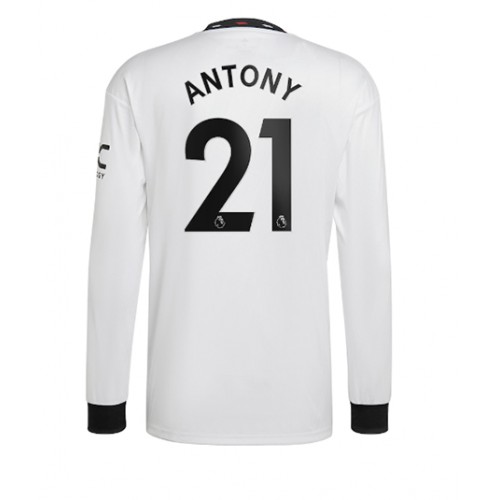Manchester United Antony #21 Bortedrakt 2022-23 Langermet Manchester United Antony #21 Bortedrakt 2022-23 Langermet